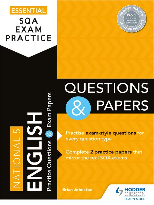 Title details for Essential SQA Exam Practice by Brian Johnston - Available
